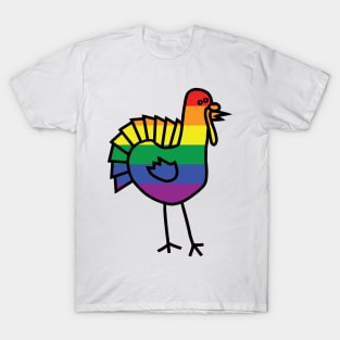 Pride Turkey at Thanksgiving T-Shirt